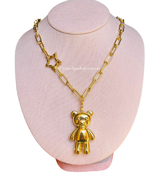 Collar Maxi Teddy Gold