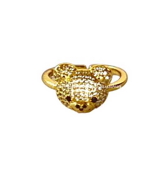 Anillo Osito Pinky Glam