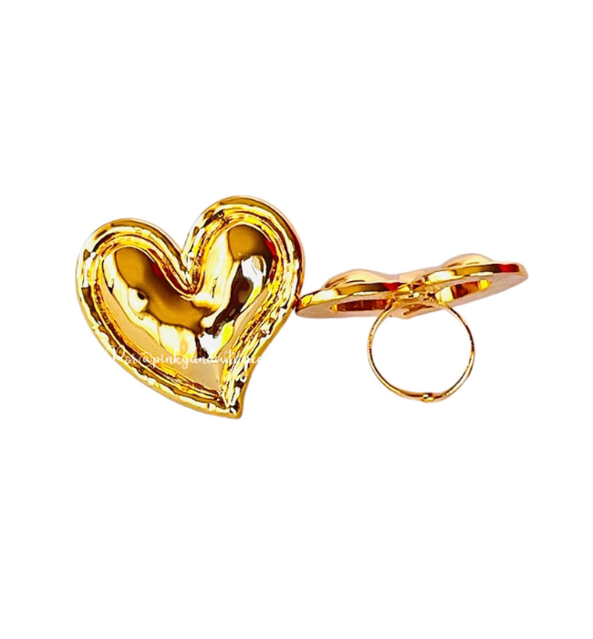 Anillo Maxi Chunky Heart