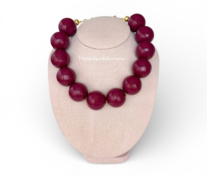 Bubble Gum Necklace (3 colores)