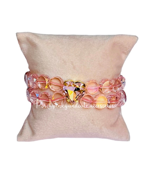 Heart Diamond Bracelet