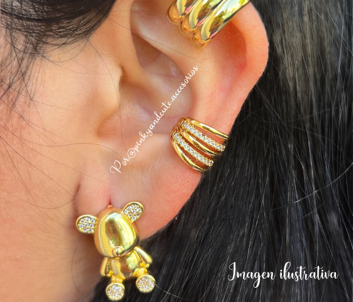 Aretes Teddy Bear