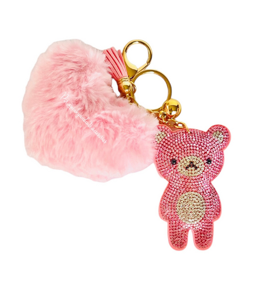 Bag Charm Love Teddy