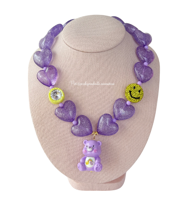 Happy Teddy Necklace