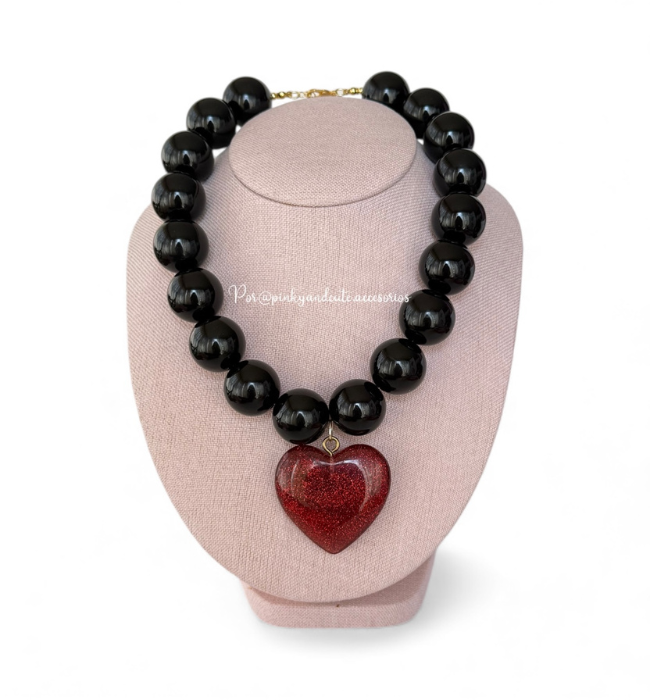Heart Beads Necklace