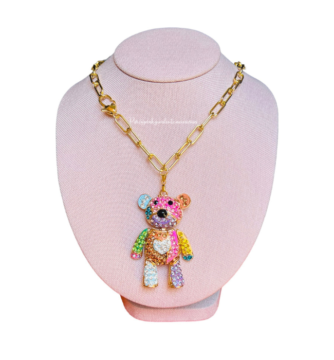 Collar Maxi Oso Rainbow