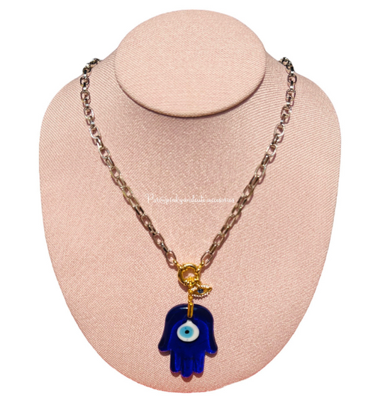 Collar Mano de Fátima Silver/Gold