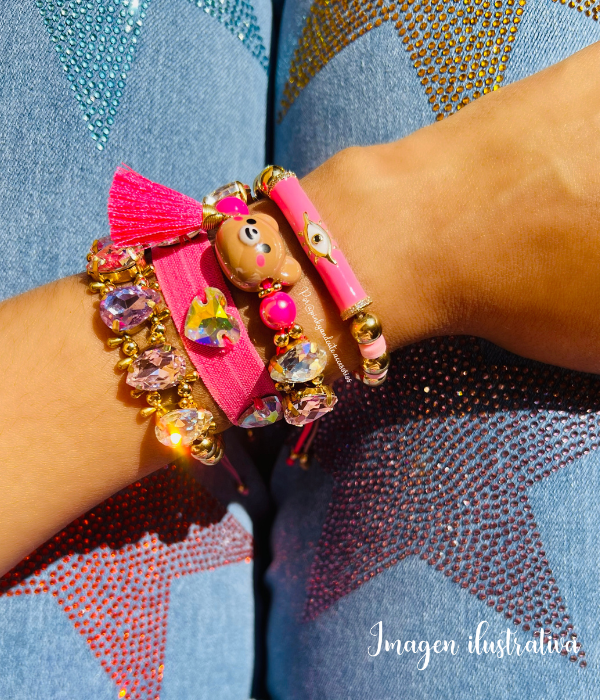 Pulsera Osito Pinky