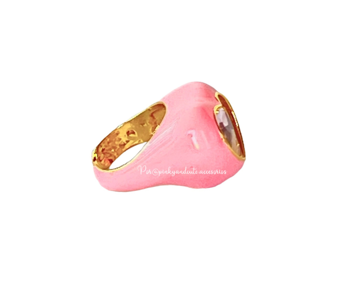 Anillo Pinky and Cute Chunky