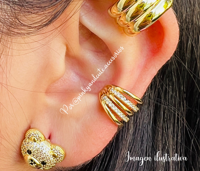 Aretes Shiny Teddy