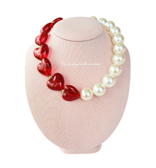 Love Pearl Necklace