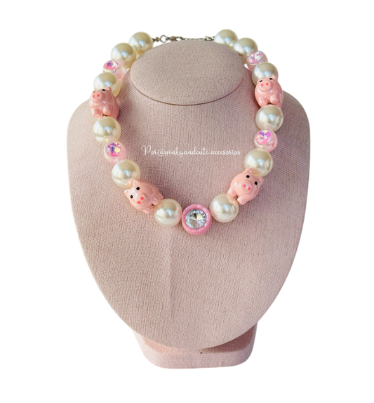 Pig Necklace