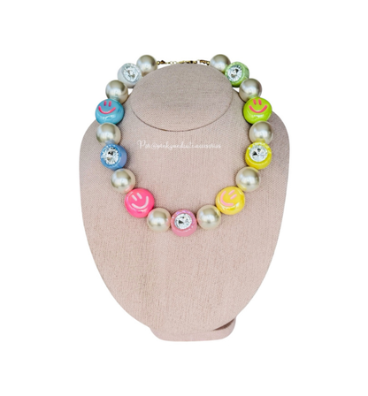 Happy Faces Necklace