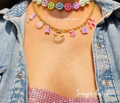 Choker Happy Face