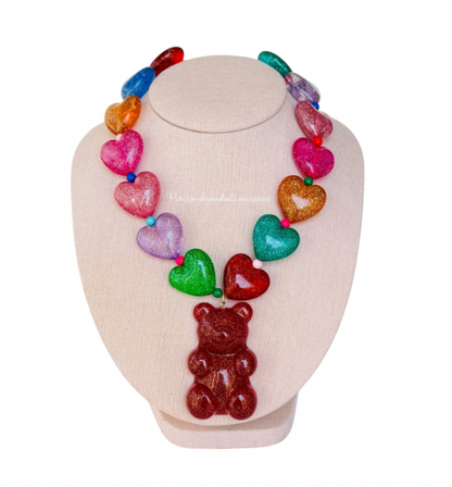 Rainbow Love Necklace