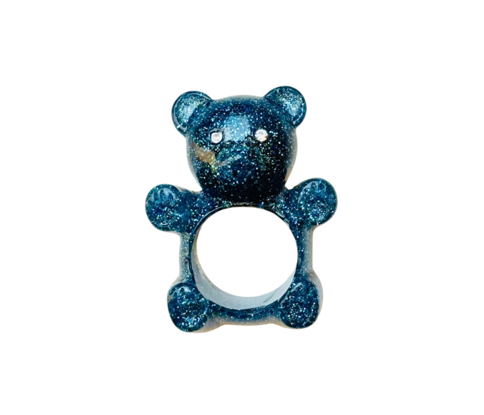 Anillo Glitter Bear (4 Colores)